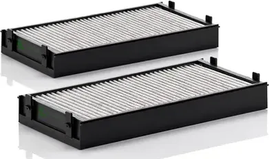 Фильтр салона угольный (комплект 2 шт.) BMW X6 3.0 2009 - 2014  BMW X5 3.0 2008 - 2013  BMW X5 3.0 2 (Azumi). Артикул ac32154cset