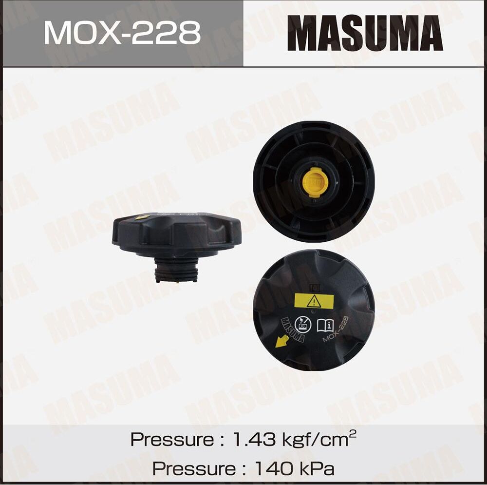 Крышка расширительного бачка MASUMA,. Артикул MOX228