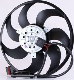 Вентилятор радиатора двигателя Nissens (полимерный материал). Артикул 85775