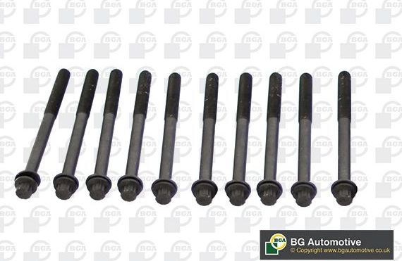 Комплект болтов ГБЦ BGA для Suzuki Swift III 2005-2011. Артикул BK3315
