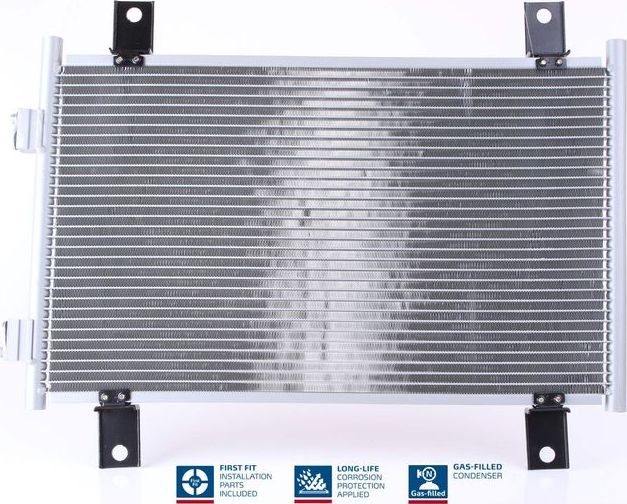 Радиатор кондиционера (конденсатор) Nissens (алюминий) для Fiat Ducato II 2002-2004. Артикул 94712