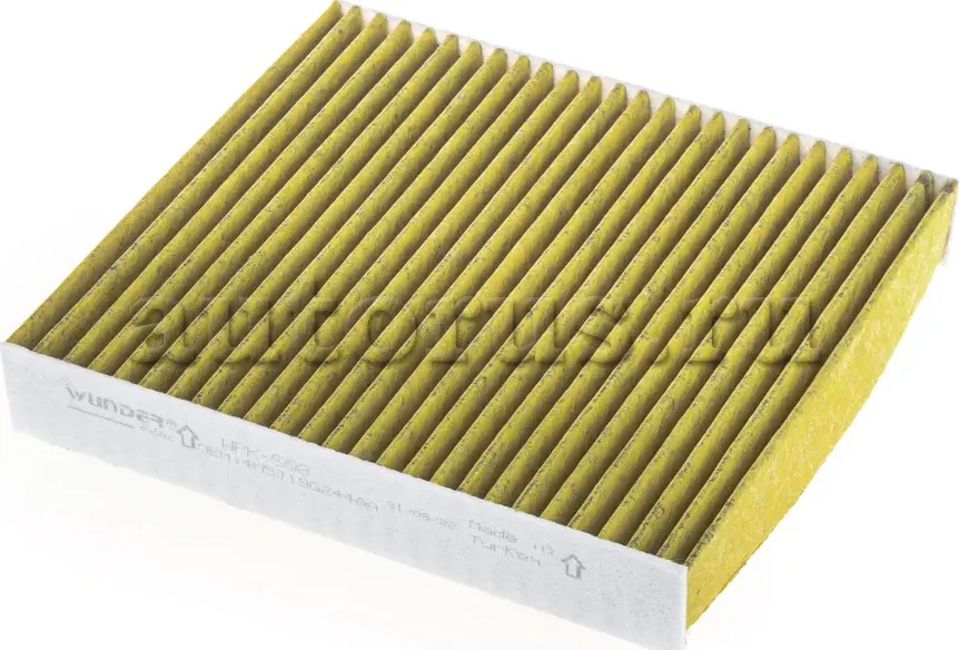 Фильтр салонный угольный (Wunder). Артикул WPK508