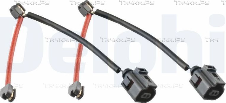 Датчик износа тормозных колодок  Delphi задний для Audi Q7 I (4L) 2006-2015. Артикул LZ0200