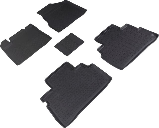 Коврики резиновые Seintex с высоким бортиком для салона Nissan Murano Z52 2016-2026. Артикул 87650