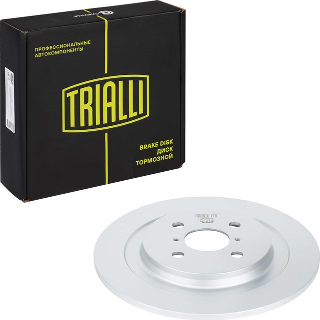Тормозной диск Trialli задний для Toyota Yaris II 2005-2012. Артикул DF 190325