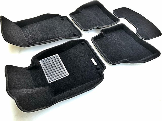 Коврики текстильные Euromat 3D Business для салона Mercedes-Benz C-Class W205 2015-2026. Артикул EMC3D-003514