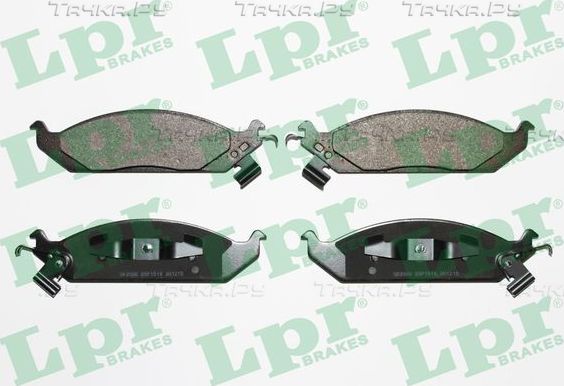 Тормозные колодки LPR передние для Chrysler Stratus 1995-2001. Артикул 05P1519
