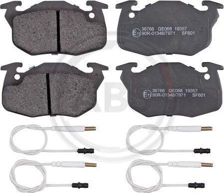 Тормозные колодки ABS передние для Mega Club 1999-1999. Артикул 36766