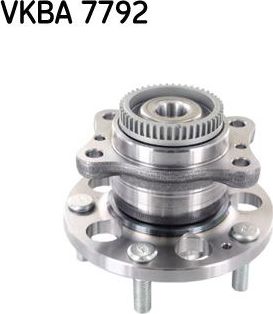 Ступичный подшипник (комплект) SKF. Артикул VKBA 7792