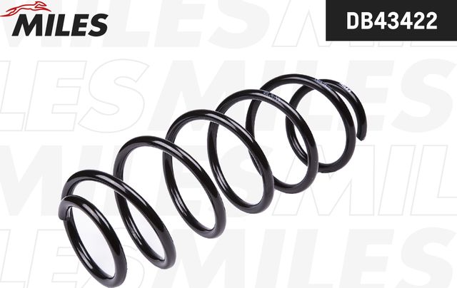 Пружина подвески Miles передняя для Peugeot 207 I 2006-2015. Артикул DB43422