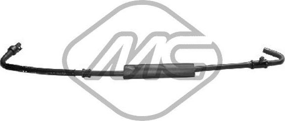 Патрубок радиатора (системы охлаждения) Metalcaucho для Peugeot 306 1993-2002. Артикул 08616