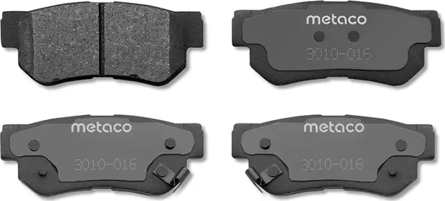 Колодки тормозные HYUNDAI/KIA ELANTRA/SONATA/TUCSON/SPORTAGE 04- задн. (Metaco) Metaco. Артикул 3010016