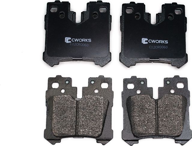 Тормозные колодки Cworks задние для Lexus LS V 2017-2026. Артикул C12CR0060