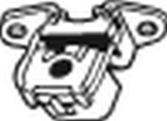 Кронштейн глушителя Bosal (Бельгия). Артикул 255-188