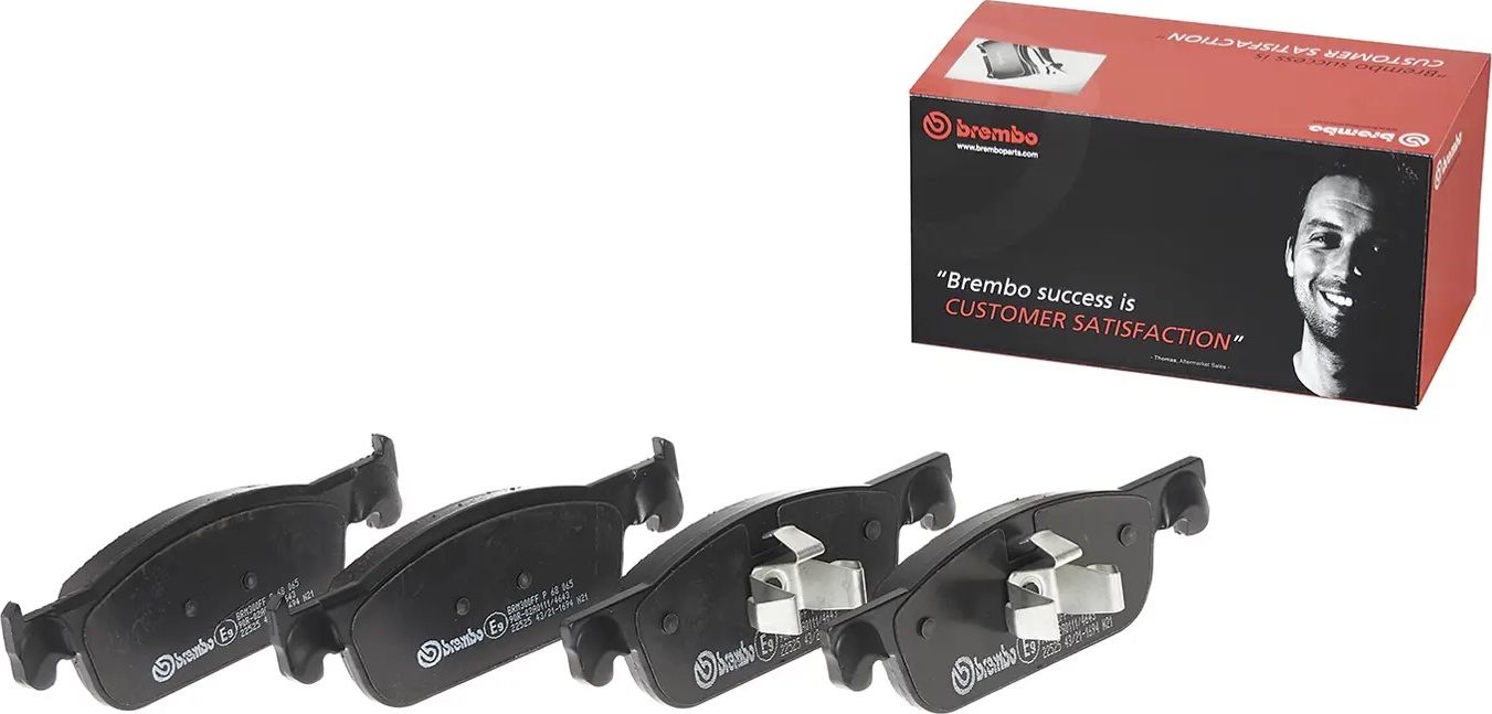 Тормозные колодки Brembo передние для Renault Logan II 2013-2026. Артикул P 68 065