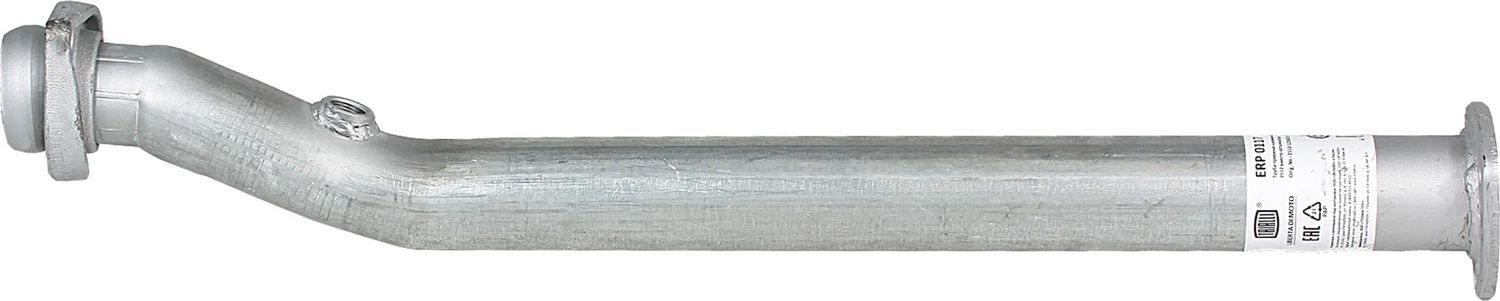 Глушитель (труба приемная) Trialli (алюминий / сталь). Артикул ERP 0117