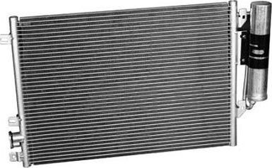 Радиатор кондиционера (конденсатор) ASAM (алюминий). Артикул 30291