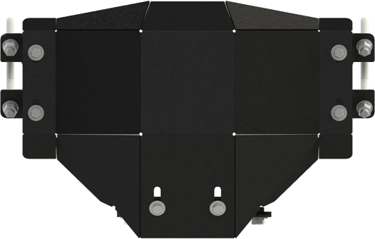 Защита Шериф (3 мм) усиленная для заднего моста Dodge Ram 1500 2021-2026. Артикул 04.5345