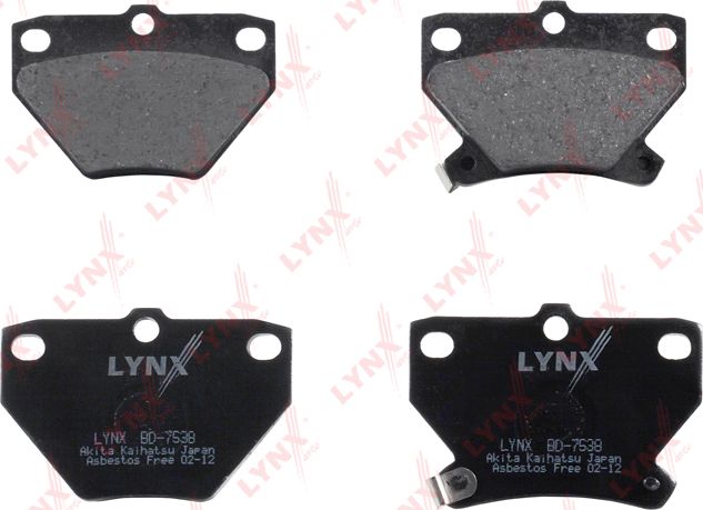 Тормозные колодки LYNXauto. Артикул BD-7538