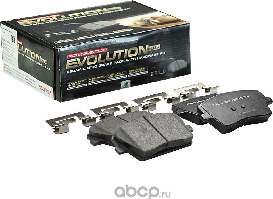 Передние керамические колодки Evolution PLUS Z17 PowerStop 17-2137 Powerstop. Артикул 172137