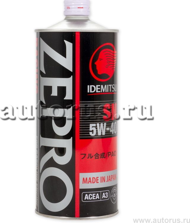 Масло мотор ZEPRO RACING 5W40 (1 л) SN/ACEA A3 (Idemitsu). Артикул 3585-001