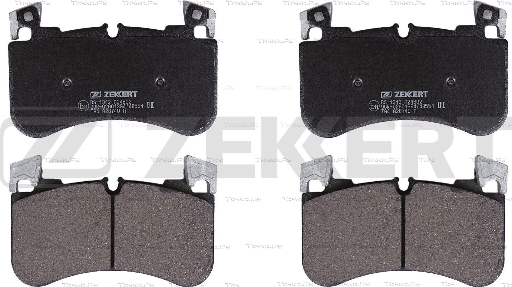Тормозные колодки Zekkert. Артикул BS-1312