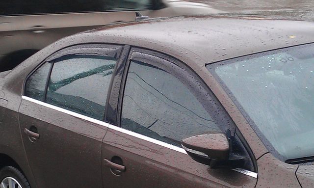 Дефлекторы SIM для окон Volkswagen Jetta VI 2010-2018. Артикул SVOJET1132