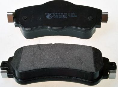 Тормозные колодки Denckermann. Артикул B111303