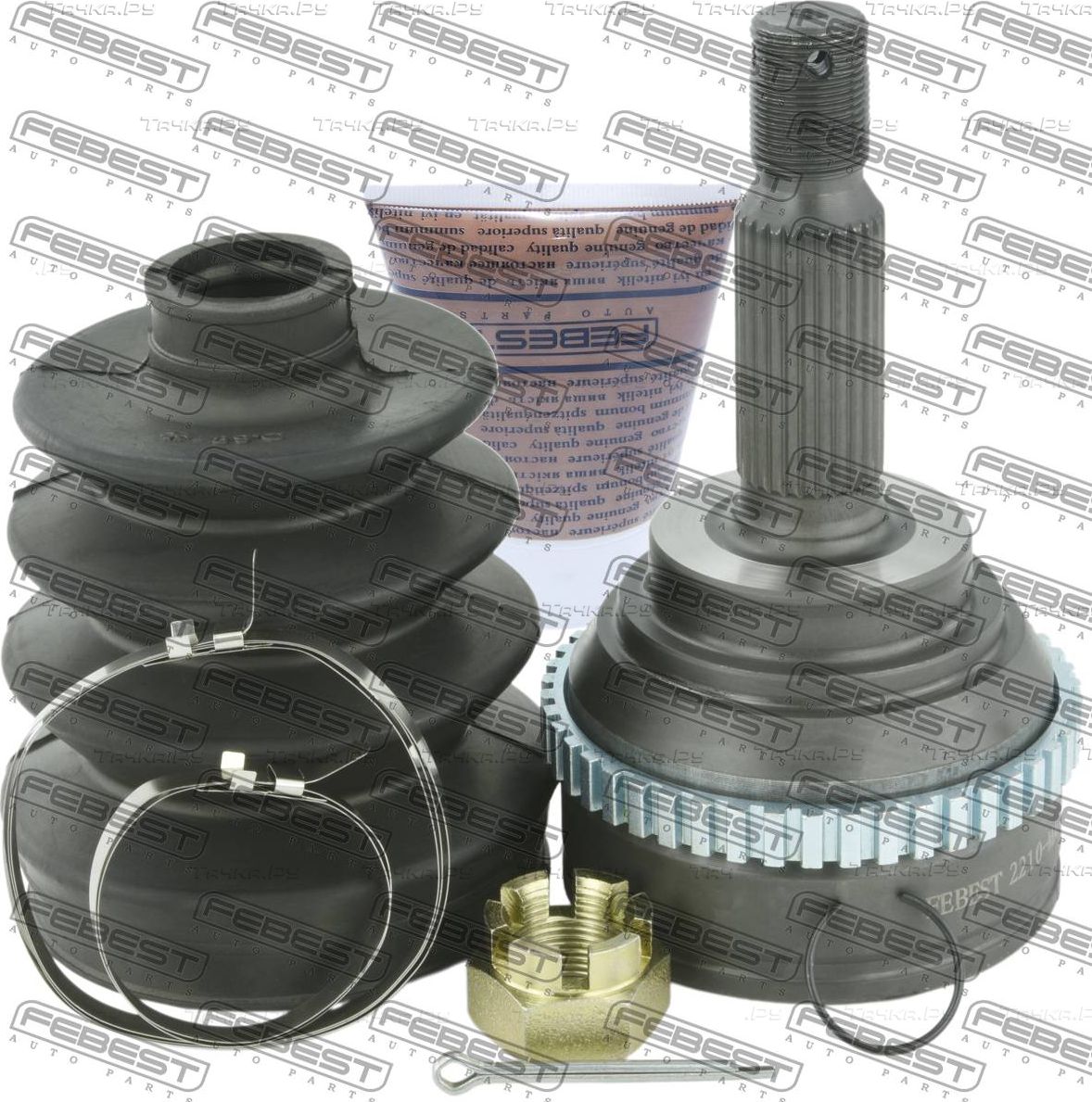 Шрус наружный (граната) Febest передний для Hyundai Sonata IV (EF) 1998-2004. Артикул 2210-MAGA47