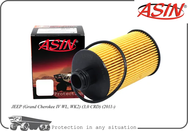 ASIN.FL2286 JEEP Grand Cherokee IV (WK,) 3.0CRD V6 2011.02> Фильтр масляный Asin. Артикул ASINFL2286