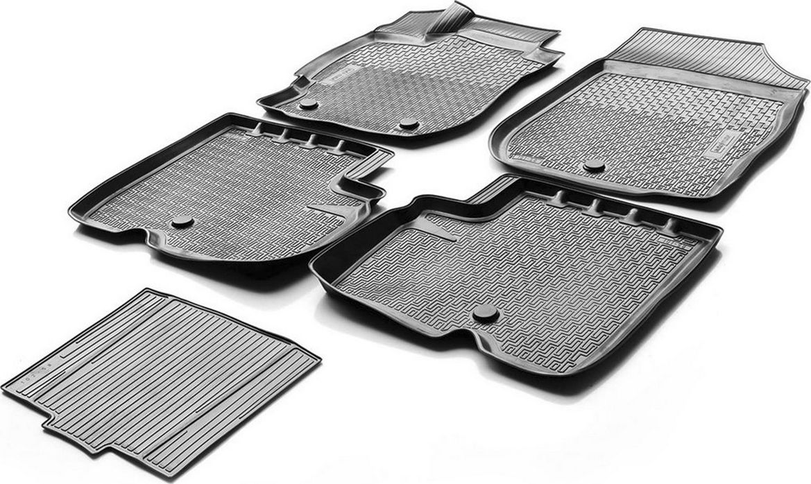 Коврики Rival для салона Nissan Almera G15 седан 2012-2018. Артикул 14101001