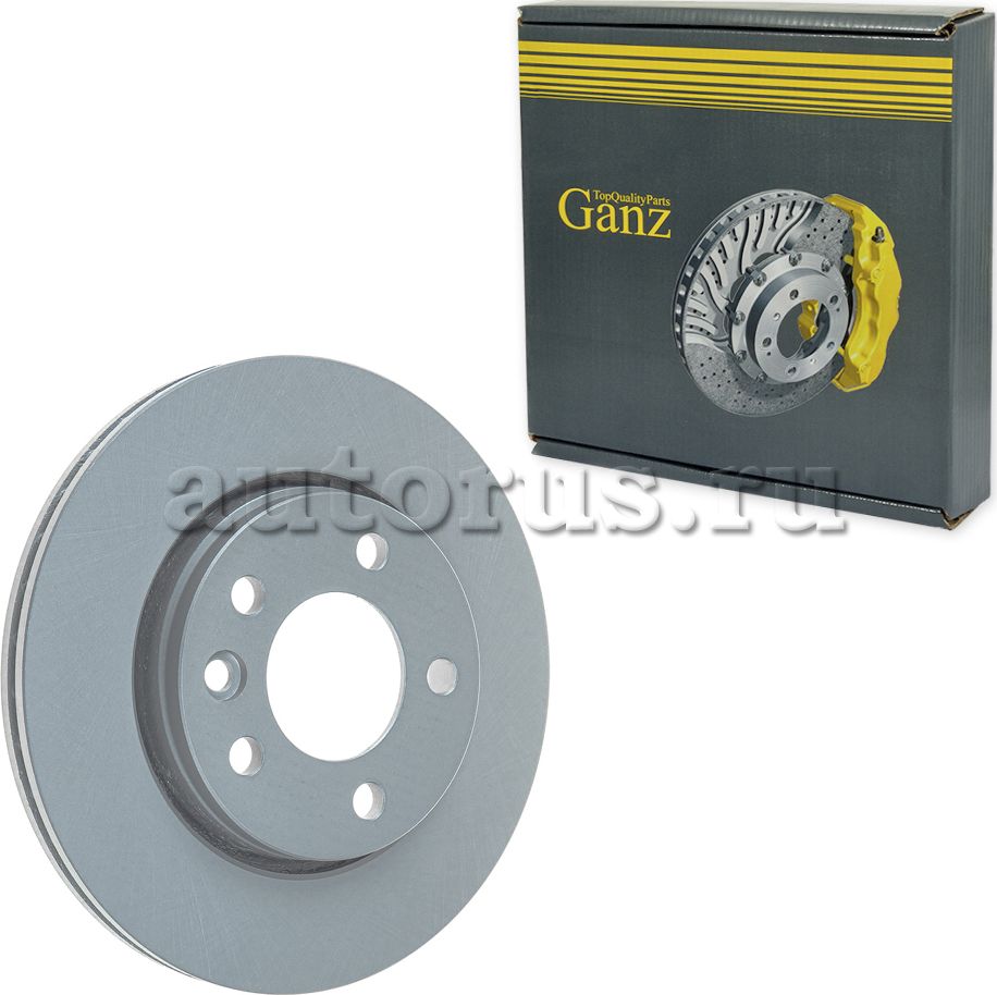 Диск тормозной задний (Ganz). Артикул GIJ06019