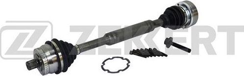 Полуось (привод в сборе, приводной вал) Zekkert передняя правая для Audi A4 II (B6) 2000-2004. Артикул AW-4493