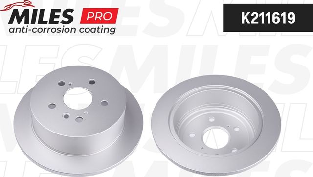 Тормозной диск Miles. Артикул K211619