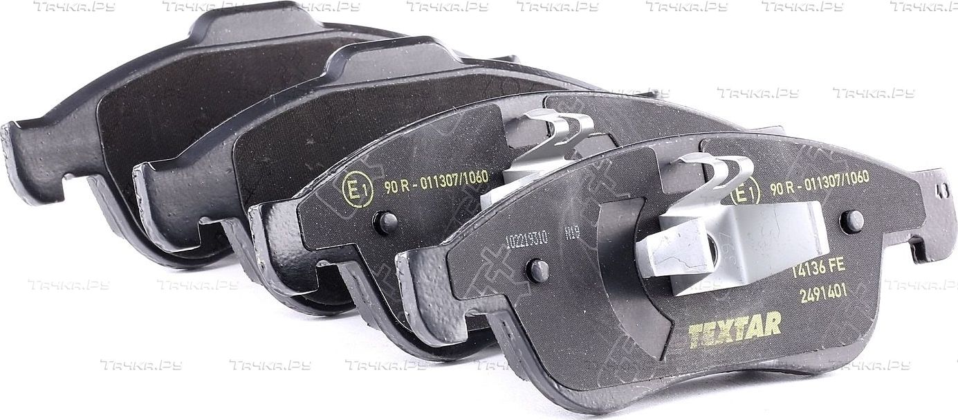 Тормозные колодки Textar Q+ передние для Renault Grand Scenic III 2009-2015. Артикул 2491401