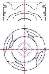 Поршневая група Mahle для MAN SL II 2005-2006. Артикул 227 PI 00142 000