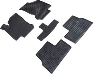 Коврики резиновые Seintex с узором сетка для салона Datsun mi-DO 2015-2020. Артикул 94864