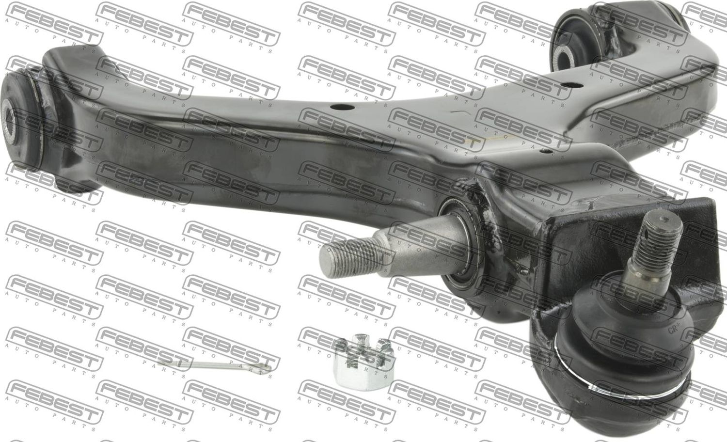 Поперечный рычаг передней подвески Febest. Артикул 1424-ACTBJFLL