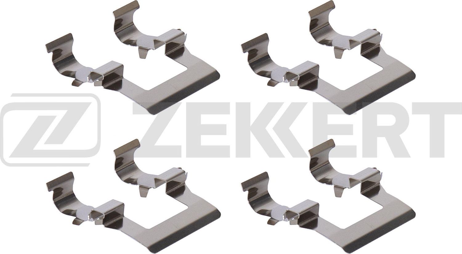 Комплект установочный перед. торм. колодок Mitsubishi Pajero II 91-  Pajero Sport 98-  Lancer IV-VII Zekkert. Артикул BR-1459