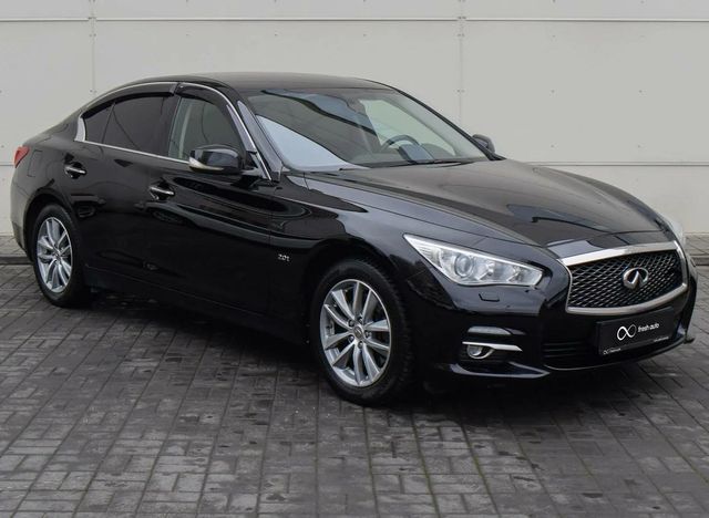 Дефлекторы Cobra Tuning для окон (c хром. молдингом) Infiniti V37 2013-2015. Артикул I10613CR