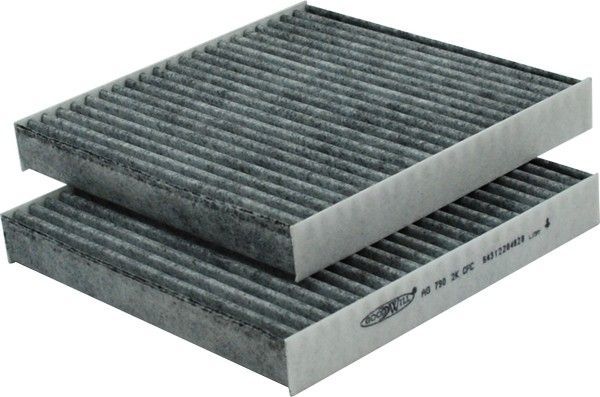 Салонный фильтр GoodWill. Артикул AG 790 2K CFC