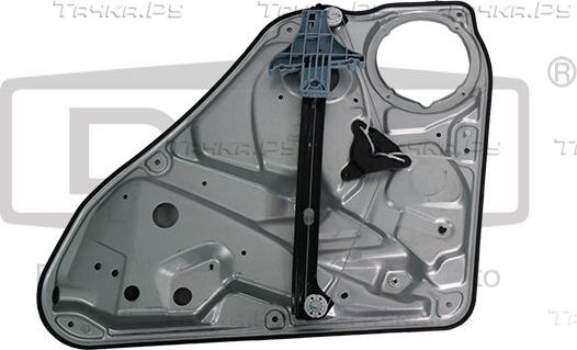 Стеклоподъемник DPA задний левый для Skoda Superb I 2001-2008. Артикул 88390407502