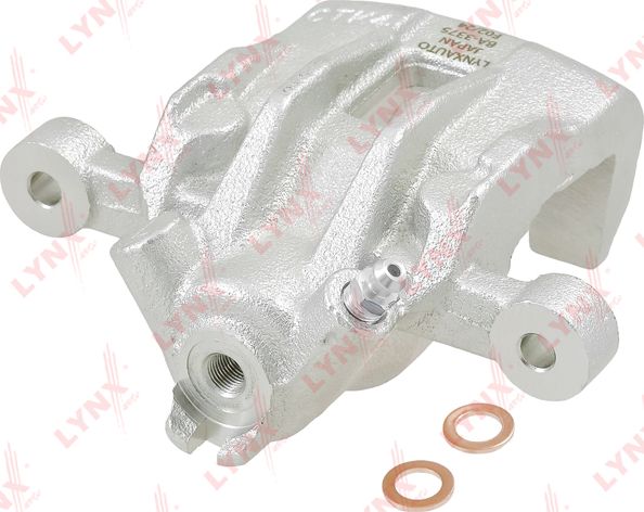 Тормозной суппорт LYNXauto задний левый для Kia Rio II 2005-2011. Артикул BA-3375