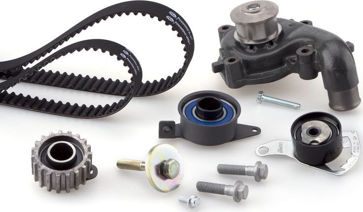Помпа (водяной насос) с комплектом ремня ГРМ Gates PowerGrip®. Артикул KP35451XS-2
