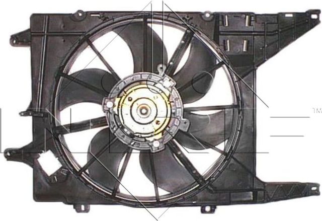 Вентилятор радиатора двигателя NRF для Renault Scenic II 2000-2003. Артикул 47367