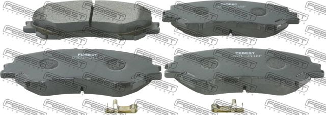 Тормозные колодки Febest передние для Nissan X-Trail T32 2013-2026. Артикул 0201-J11EF
