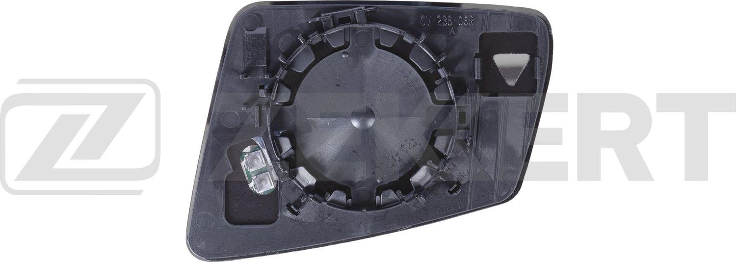 Зеркальное стекло бокового зеркала Zekkert. Артикул SP-1044