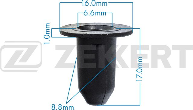 Клипса Zekkert. Артикул BE-3159
