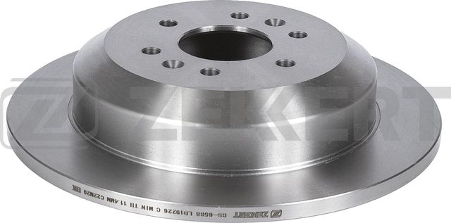 Тормозной диск Zekkert задний для Kia Mohave I 2007-2026. Артикул BS-6588