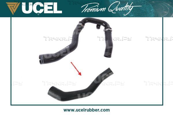 Патрубок интеркулера Ucel. Артикул 35516